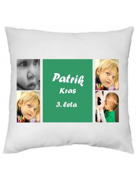 Blazinica s slikicami za fantka
