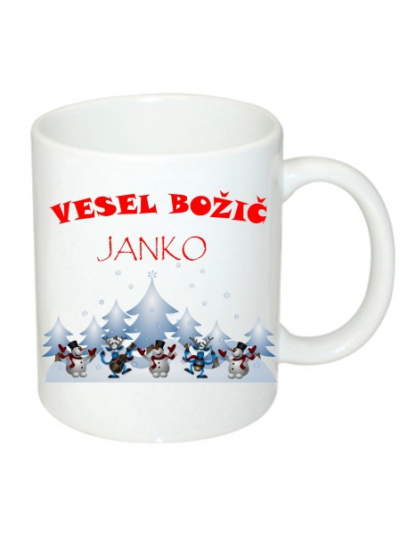 Skodelica božič - smrekica