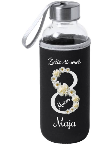 Steklenica želim ti vesel 8. marec