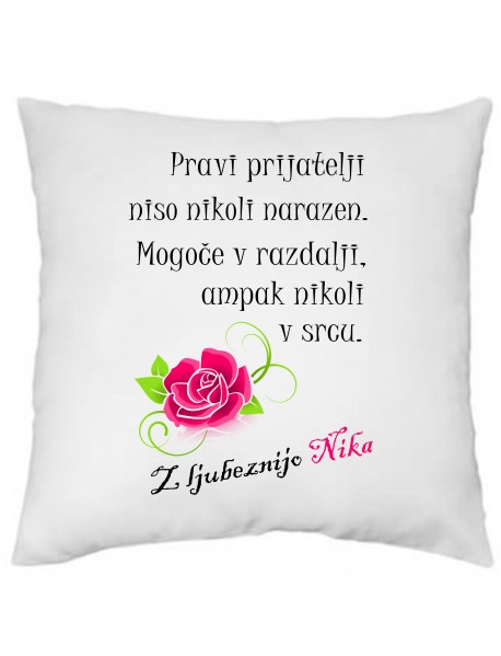 Blazinica pravi prijatelji vrtnica