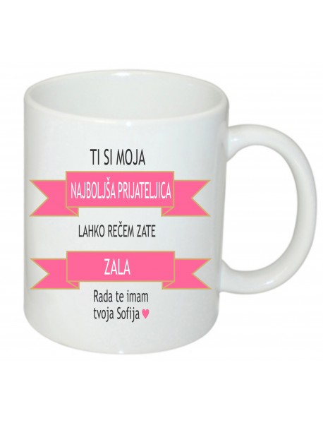 Skodelica ti si moja najboljša prijateljica