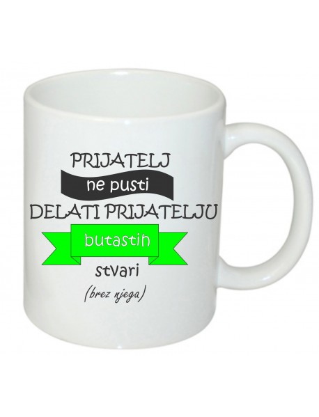 Skodelica prijatelj - brez njega