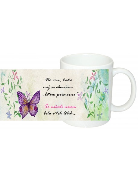 Skodelica letom primerno