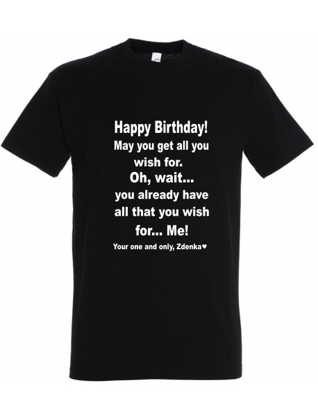 Majica Happy Birthday