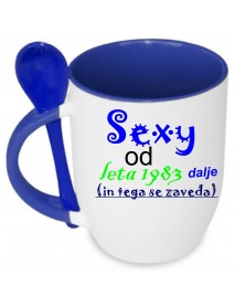 Skodelica z žličko zanj