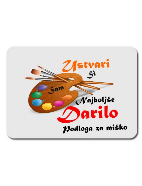 Kvadratno podlogo za miško izdelaj si Kvadratno podlogo za miško izdelaj si