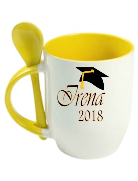 Skodelica z žličko diploma