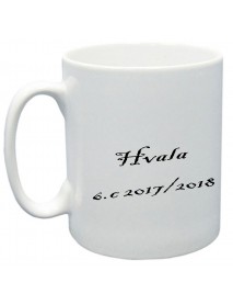 Skodelica samo oseba z velikim srcem