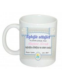 Skodelica najboljša učiteljica