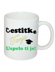 Skodelica diploma čestitke