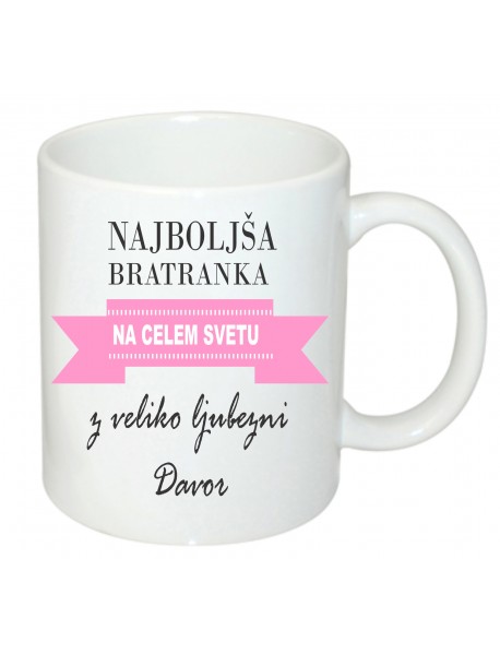 Skodelica najboljša bratranka