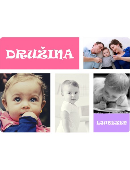 Kvadratna podloga za miško družina