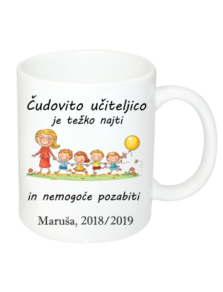 Skodelica za učiteljico - težko najti