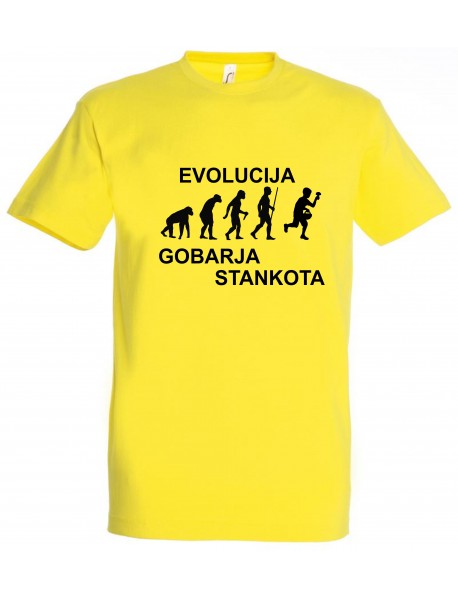 Majica evolucija - gobar