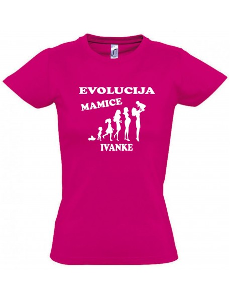 Majica evolucija - mama Majica evolucija - mama