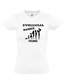 Majica evolucija - mama