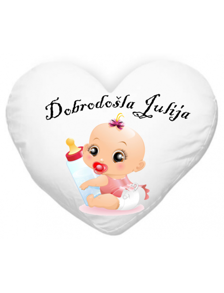 Blazinica srce dobrodošla