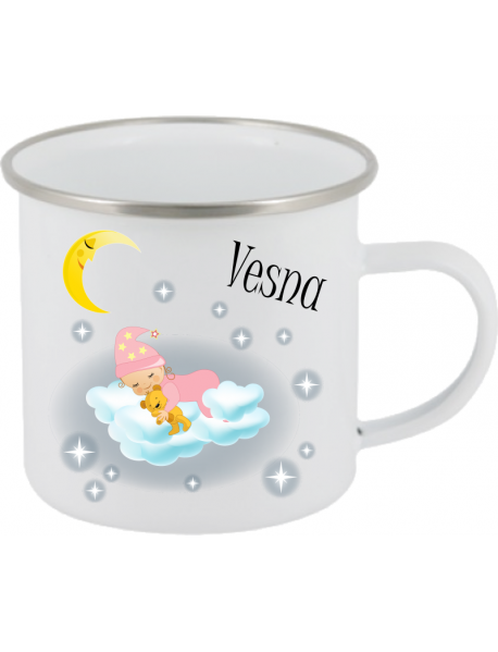 Skodelica emajlirana luna