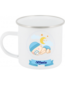 Skodelica emajlirana fant
