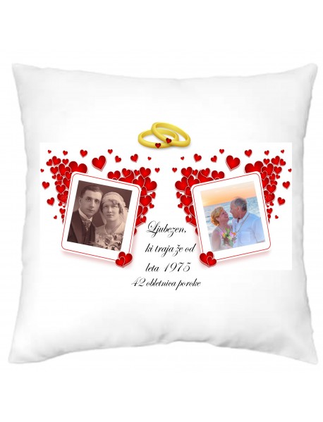 Blazinica obletnica dve srci