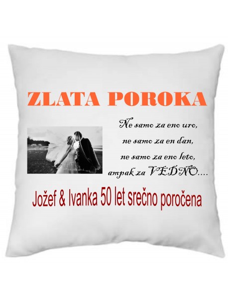 Blazinica srečno poročena