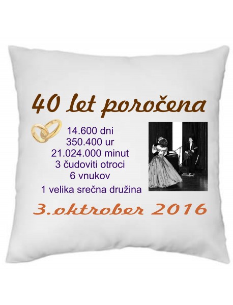 Blazinica obletnica v dnevih, urah, minutah