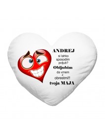 Blazinica srce poljub