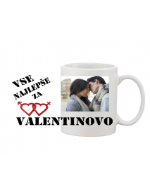 Skodelica vse najlepše za valentinovo