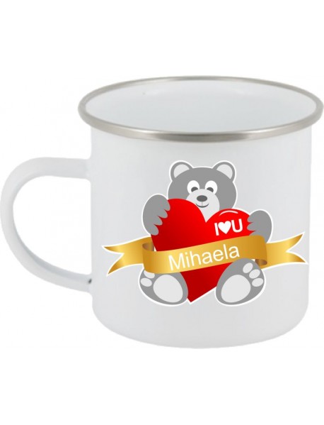 Skodelica emajlirana medvedek