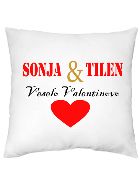 Blazinica veselo valentinovo